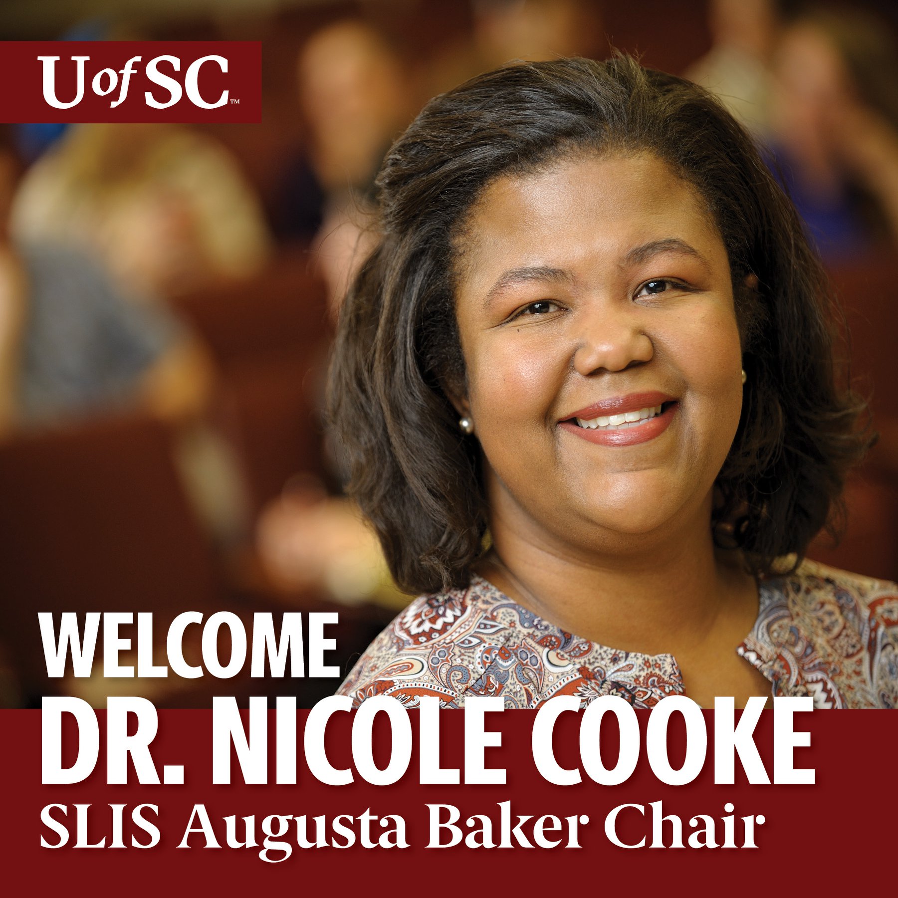SLIS Welcomes Dr. Nicole Cooke